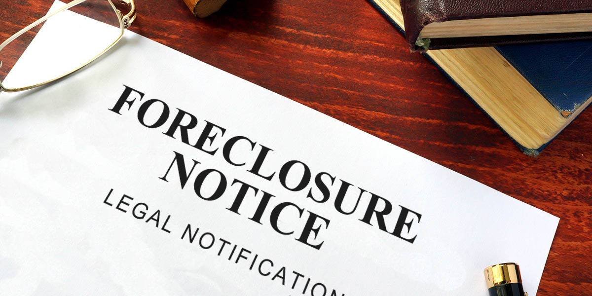 Buying Foreclosure Properties can start with someone's foreclosure notice.